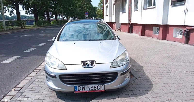 Peugeot 407 cena 12800 przebieg: 141565, rok produkcji 2006 z Wrocław małe 232
